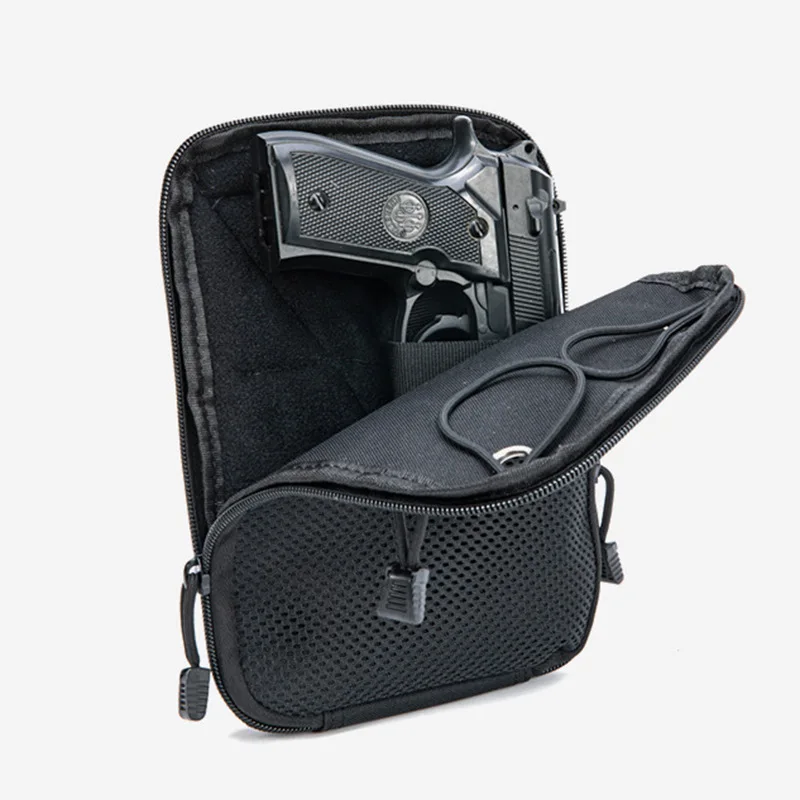 Edc Carry Handgun - Molle-funda táctica oculta para pistola, bolsa