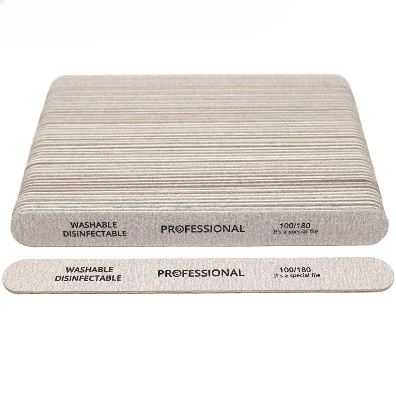 Nail File Titanium - 100 Uds lima de uñas 100/180