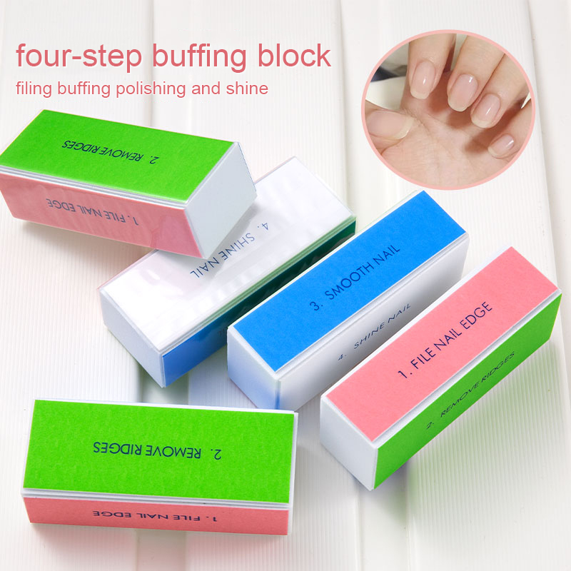 Nail File Titanium - 5/10 Uds bloque amortiguador de uñas