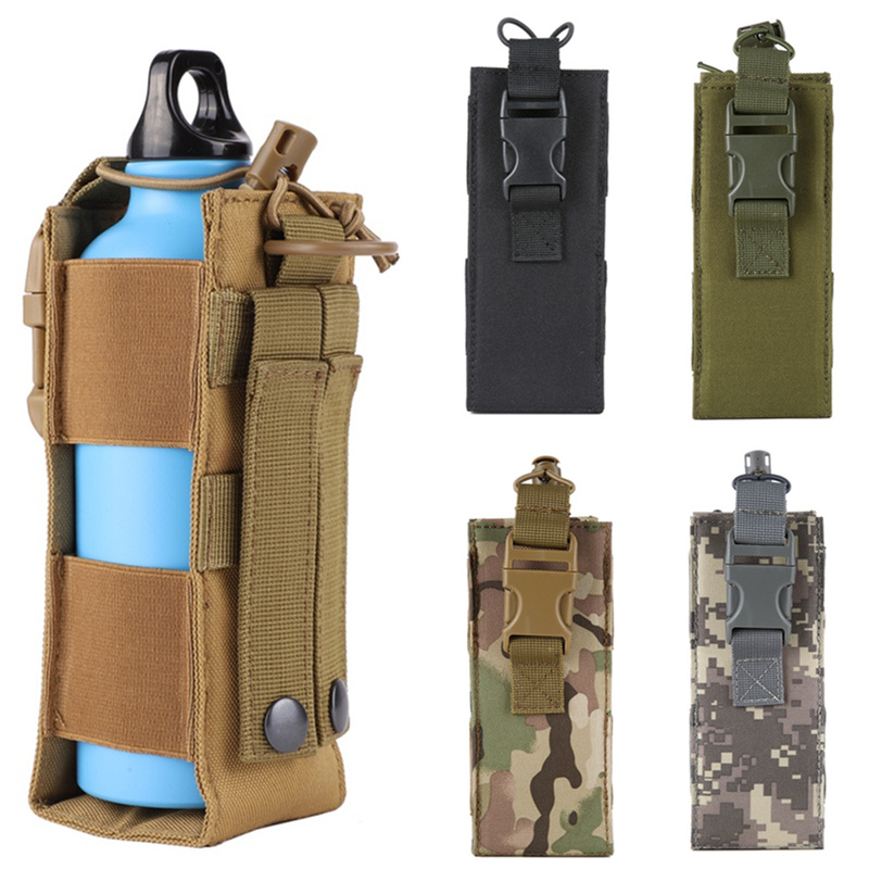Edc Everyday Carry - Funda para botella de agua Molle,