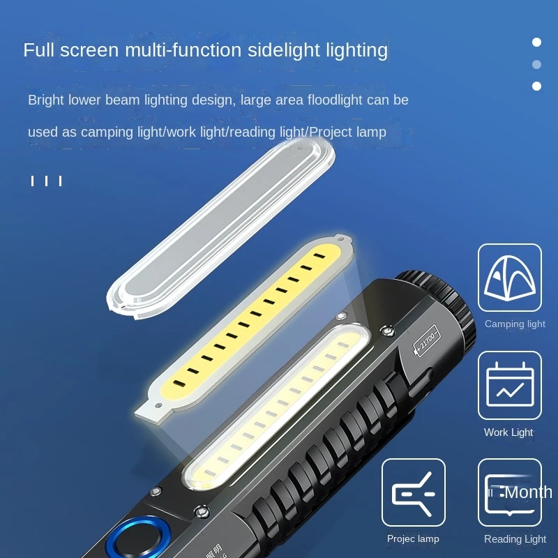 Linterna LED de luz de trabajo - Edc Day Carry reseña y precio