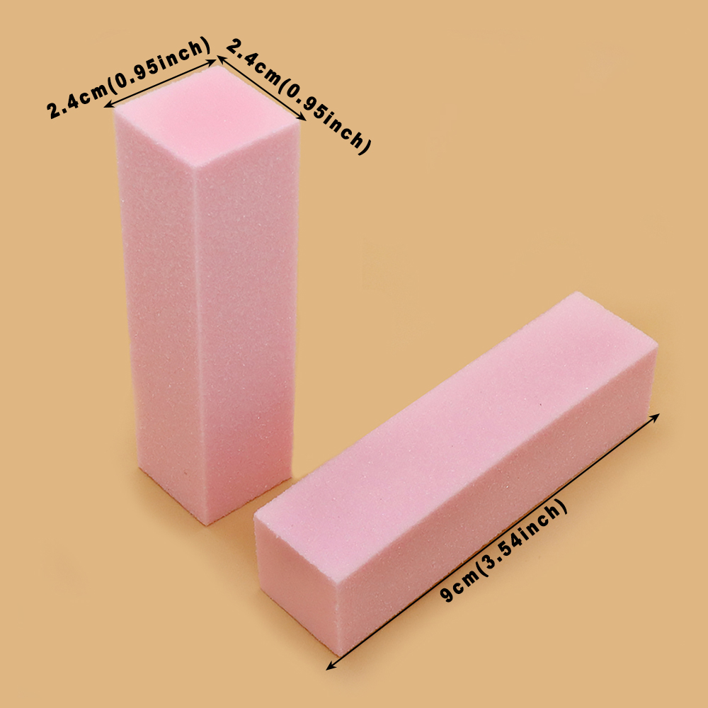 3/5/10 piezas Bloque de esponj - Nail File Titanium reseña y precio
