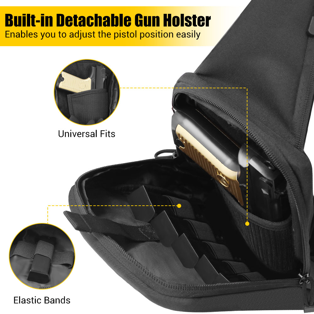 Bolsa Táctica para Pistola, Fu - Edc Pistol Carry Bag reseña y precio