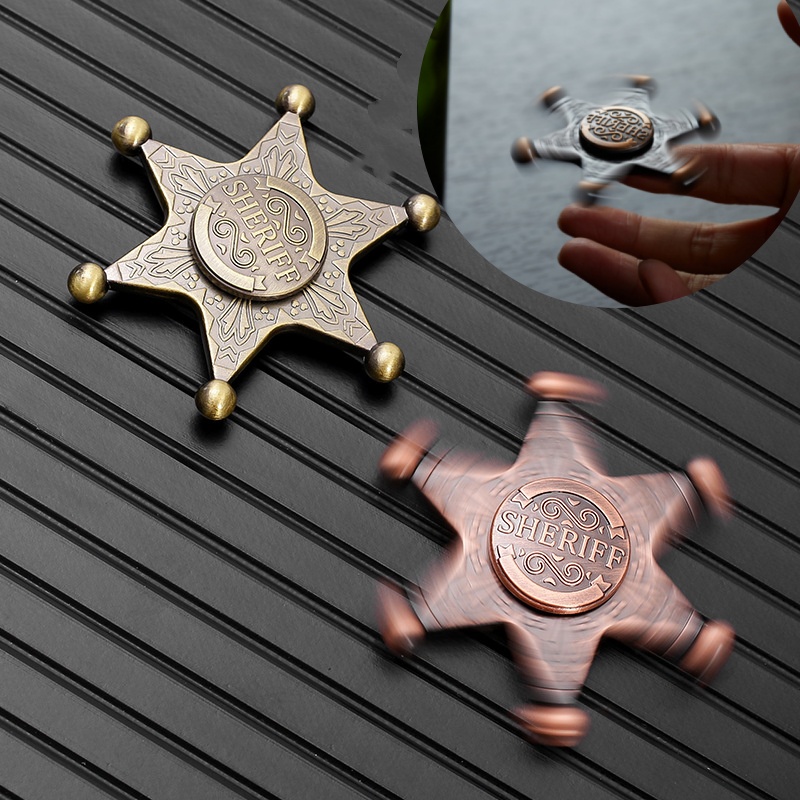 Estrella Hexagonal Metal dedo  - Fidget Spinner Bearing reseña y precio