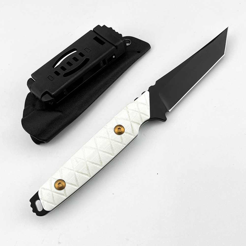 Nuevo Cuchillo de Hoja Fija co - Edc Carry Fixed Blade Knife reseña y precio