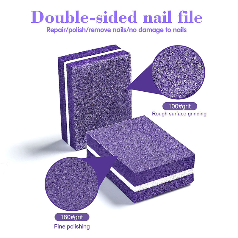 Mini lima de esponja para deco - Nail File Titanium reseña y precio