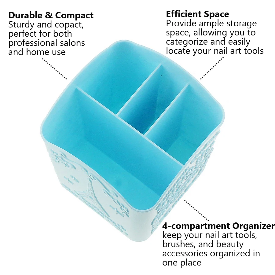 Soporte para brochas de uñas c - Nail File Titanium reseña y precio