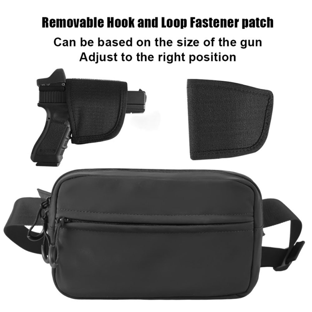Riñonera táctica oculta con fu - Edc Pistol Carry Bag reseña y precio