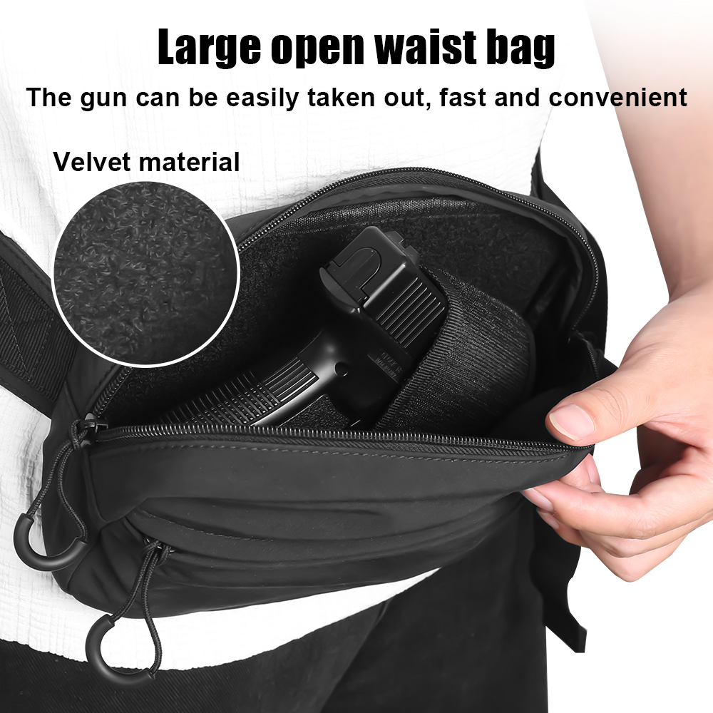Riñonera táctica para pistola, - Edc Pistol Carry Bag reseña y precio