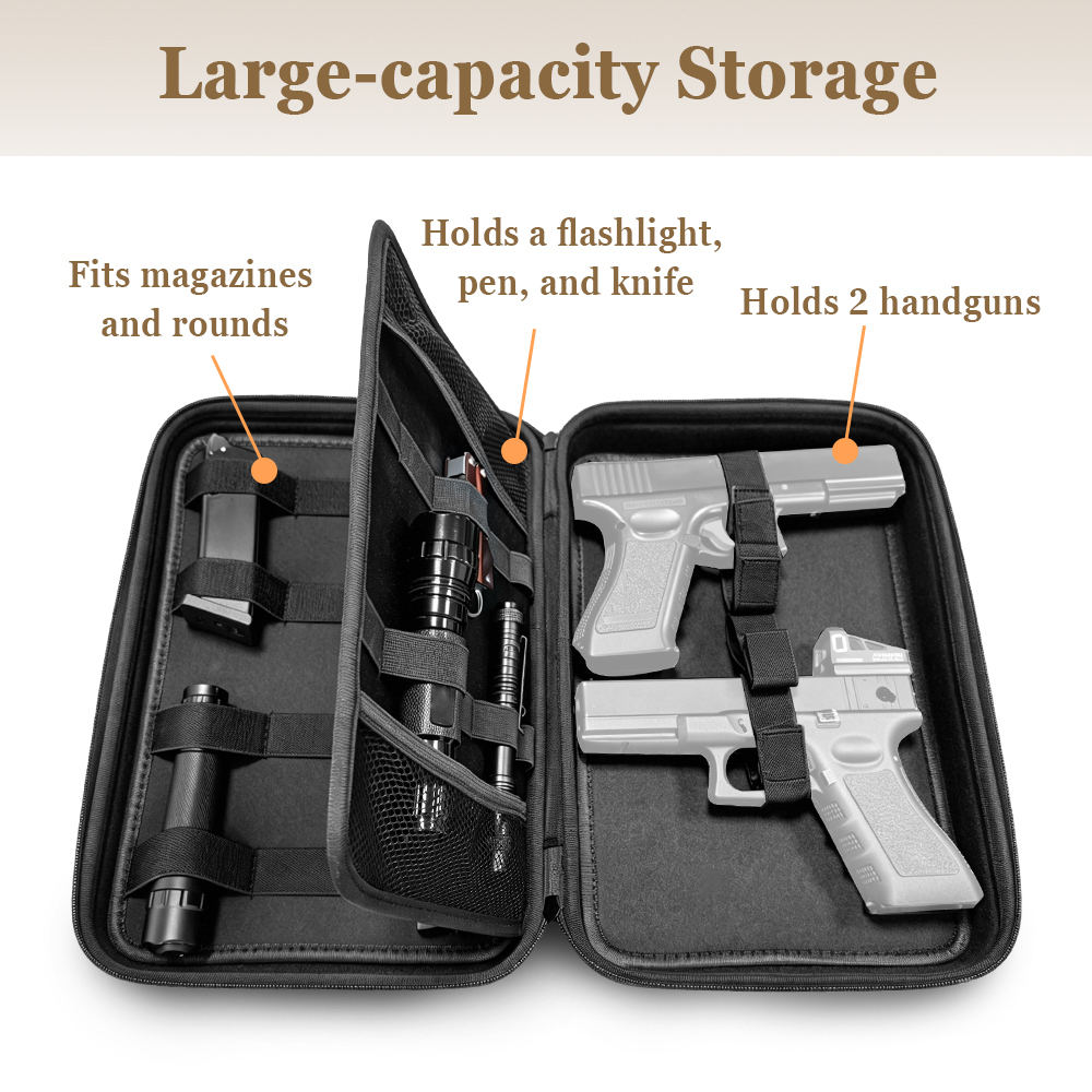 Estuche Táctico para Pistola,  - Edc Pistol Carry Bag reseña y precio